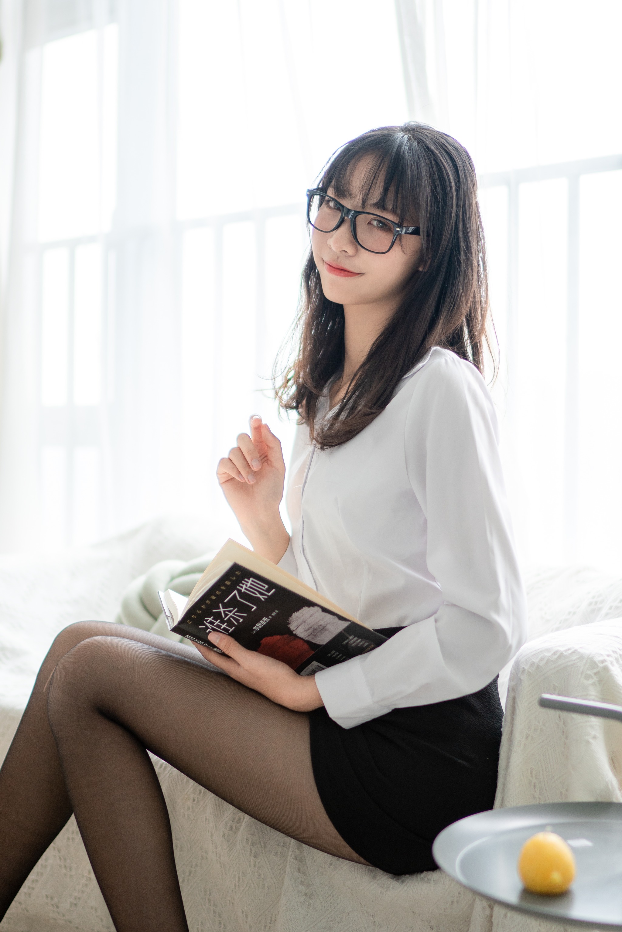 图片[1]-西瓜少女 西呱呀呀呀 – NO.033 西瓜少女(西呱呀呀呀) 黑丝百合[54P]-XikXak